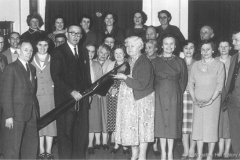 Handing over of the Ladies Section of the Labour Group Banner to the British Legion - no date.