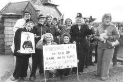 British Legion Women's Section Sponsored Walk, 1975.