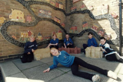 Opening of Village Sculpture 13 May 1998 Rachel Coats Anthony Young Robyn Bean Craig Harper Lesley-Ann Turnbull Christopher Stevenson