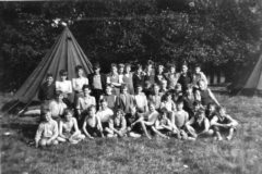 Schoolboys at camp 1950