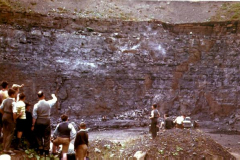 Visit to Frosterley Quarry - Mr Harris, teacher