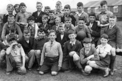 W Hill Boys 1937 Saltburn School Camp - Photo includes: R Stockdale, J Elliott, A Duck, J Robinson, D Gibson, L Hackworth, W Walker, ? Turnbull, B Scott, L Mitchell, J Kime, E Farrell, ? Stephenson, J Ward, ? Minns, T Venables, M Handley, J Armstrong, ?Mills, ? Temple, ? Hutchinson, L Young