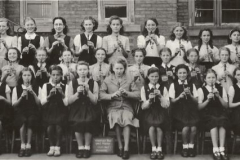 Recorder Group 1949 with Miss Meade