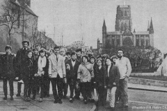 All Saints Youth Club, 1968 Members of the Youth Club on a sponsored walk from Durham to Wheatley Hill.