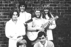 All Saints Youth Club, 1960s. Folk Group