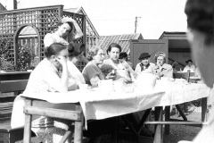 Garden Party at the Colliery Managers Garden, 23rd August 1952.