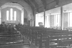 Interior of All Saints Church, 1954.