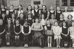 Class 2A 1949 - Miss Spottiswood
