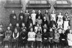 Senior Girls Class 3 1919 Girl in cap is Margaret Chisholm