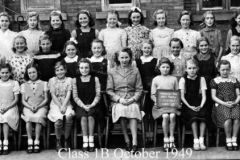 Wheatley Hills Girls Mod 1949 - Rita Maughan, Cathy Rutter, Freda Bradshaw, Jead Redshaw, Margaret Carter, Enid Gibson, Joan Luke, Edith Young, Ann Dowsey, Freda Naisbet Betty Stockdale, Joan Foster, Ruby Hopps, Sheila Burnham, Rita Coates, Joan Millington, Mary Greener, Margaret Errington, Margaret Fishwick, Grace Ashford Irene Pratt, Joyce Dougherty, Joyce Walton, Maureen Cowan, Florence Curry, Gwyneth Howe, Marion Marley, Vera Barker, Jenny Cowell, Ethel Redshaw. Teacher:  Miss Mead