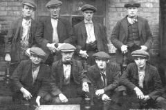 Wheatley Hill Colliery. Back 2nd Left - Jonty Raffell