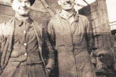 Wheatley Hill Colliery 1940s. Bob Rowlands and Joe Clarke