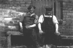 Rock Farm, 1951: Bertie Carr and Bob Youll (blacksmith)