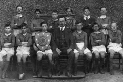 School football team 1922, Jack Maughan Front left