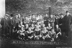 Wheatley Hill Colliery Officials & Deputies Football Teams, 1910s.