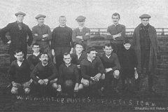 Wheatley Hill Colliery Deputies and Officials Football Team, 1920s.