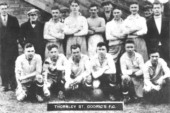 Thornley St Godric's Football Team, 1935-1936. see next slide for member identification.