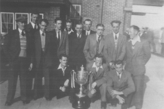 Winners of the Mechanics Football Cup, 1950s.