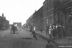 Front Street, 1905: The man in the cart is a farmer delivering milk (Ralph Dunn)
