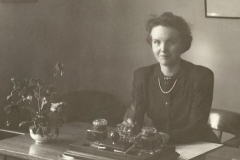 Head Teacher, Miss Alderslade 1949