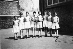 W Hill boys Gym Display Team 1950