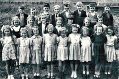 Junior School 1947 - Eric Cockburn, Billy Ord, Tommy Durant, Billy Walker, Keith Johnson, Ray Galley, Tom Walker, Morris Nicholls Gladys Raine, Freda Scott, Margaret Camiss, Jean Armstrong, Yvonne Dodds, Judith Grey, Margaret Young Irene Binks, Dorothy Powell, Ella Lee, Muriel Ferry, Jean Jones, Sonia Vincent, Margaret Carter, Ann Smith, Isabel Howarth