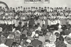 Junior School Choir at Girls School 1969