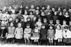 Std 1a Infants 1927 - ? Dolan, David Young, Norman Luke, ? Bowes, Norman Carr Winnie Turnbull, Olive Robinson, Evelyn Dickinson, ?Charlton, ? Brown, Doris Laverick, Nancy Pryor, Chrissy Blenkinsopp, Edith Goyns, Doreen Banks, ? Harper John Fishwick, ? Hird, Mona Alderson, Elsie Venables, ? Turton, Peter Galley, Wilfred Armstrong Peggy Brown, Mary Dickson, Peggy Gustard, Noreen Howe, Evelyn Fenwick, Cecily Thompson, Evelyn Lonsdale, Eva Thornton