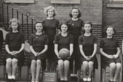 1st Netball Team 1949