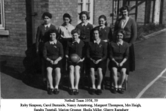 Netball Team 1959