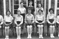 Wellfield 2nd Junior netball Team 1956