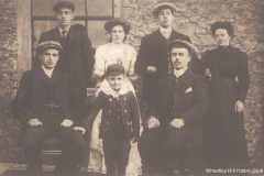 Family group, Maria Street, 1910s.