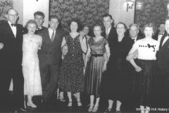 Wheatley Hill Fire Brigade Annual Ball, at the Three Tuns Hotel, Durham, 1957.