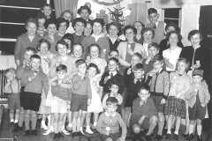 Wheatley Hill Fire Station Christmas Party, 1958.