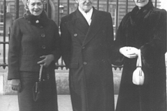 Mr E Cain receiving an award at Buckingham Palace, 1960s.