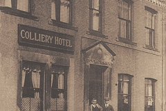Colliery Hotel, Lynn Terrace, Wheatley Hill, 1936.