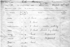 Report - Ruth Horan 1926