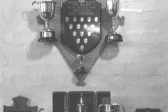 Wheatley Hill Fire Brigade. Winners of the Retained Technical Quiz Competition, Dorking, 1956.