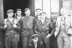 Wheatley Hill Colliery Civil Defence Rescue Team, 1950s.