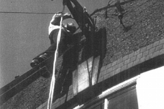 Dismantling the Clock on the outside: October 1982.