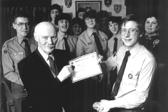 Wheatley Hill Scouts, 1983.