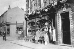 Galley's Greengrocers and Florists, Front Street, 1953 (Coronation)