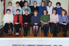 Wheatley Hill Primary 1999 2000 Teachers