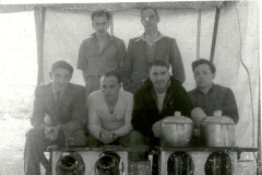 Teachers (2) at School Camp 1951 - Arthur Stabler, Arthur Harris, Ned Ward, Tommy Holder, Jack Dormand, George Hornsby