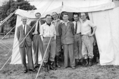 Teachers at Camp 1951 - Unknown, Arthur Stabler, Jack Etherington, Arthur Harris, Joe Andrews, Norman Lawson, Ned Ward