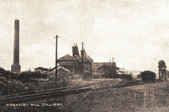 Early picture of Wheatley Hill Colliery.