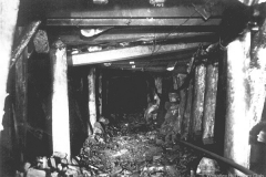 Wheatley Hill Colliery, c.1950s:Face tailgate to a longwall face.