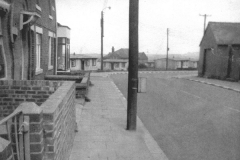 View from Church Street to the PreFabs, 1960s