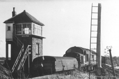 Thornley Station signal box, 1963