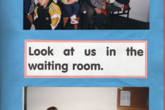 Look at us in the waiting room